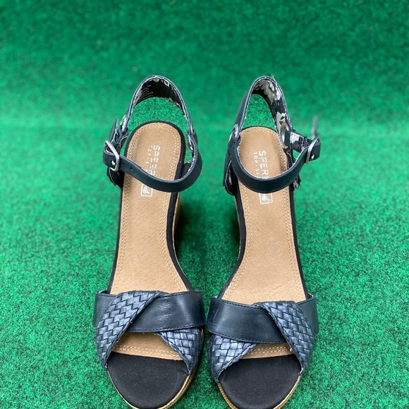 Sperry wedge open toe heels - Picture 2 of 8